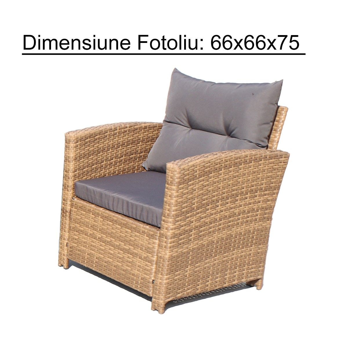 Möbelset für Terrasse oder Garten, Sofa, Sessel, Bank + Tisch mit Glasplatte, inklusive Kissen, Polyrattan, Bali
