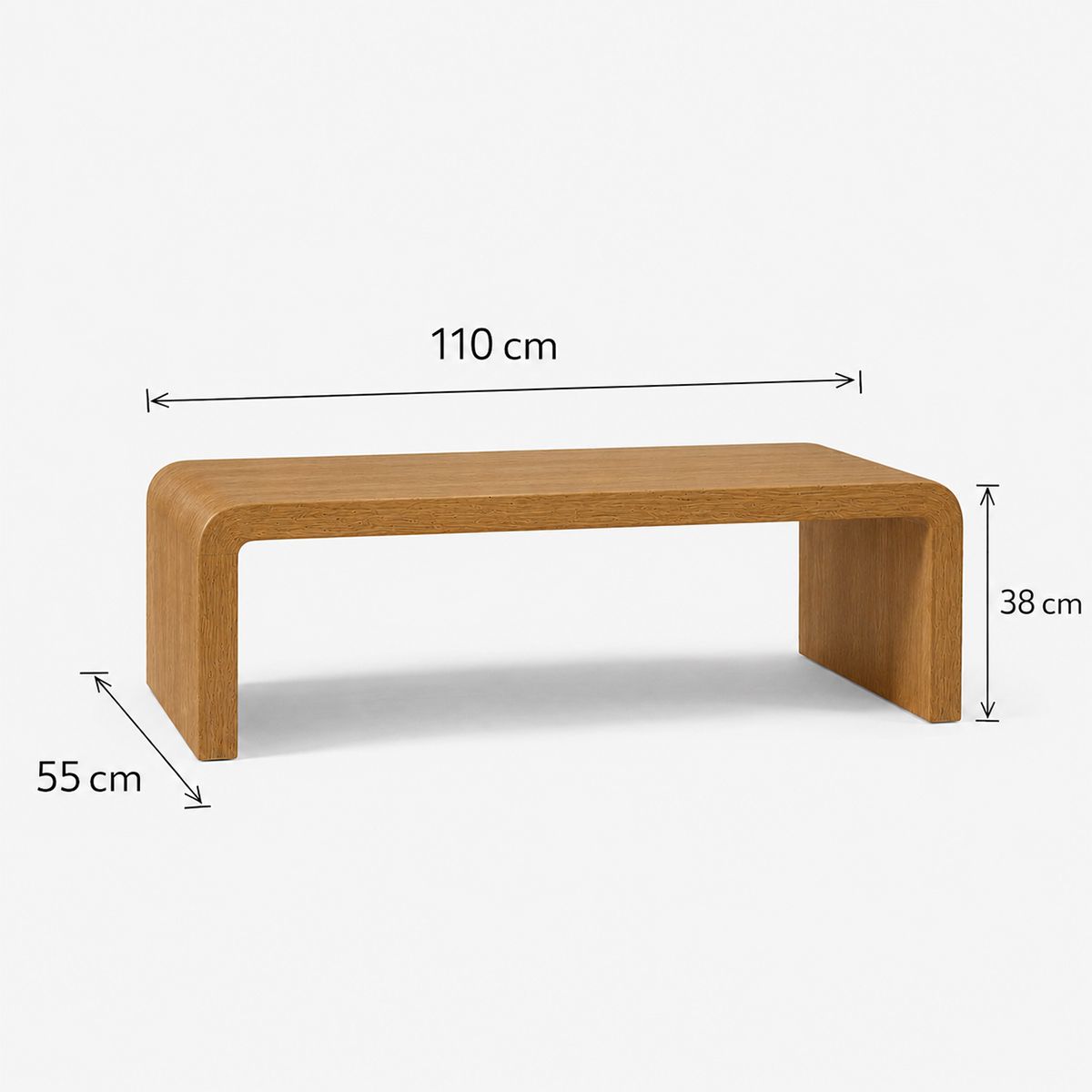 Gartenmöbel-Set für die Terrasse, 2-Sitzer-Sofa, 2 Sessel, Couchtisch, Aluminium, Edenia