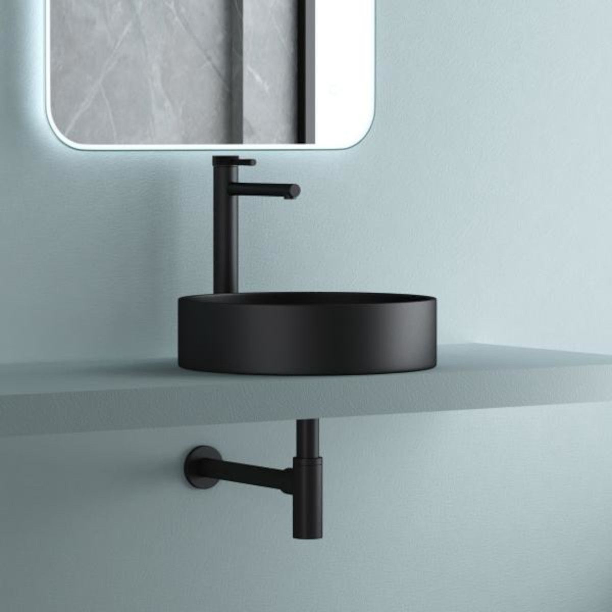 Siphon EGO-S05 Black, exklusives Design, Edelstahl