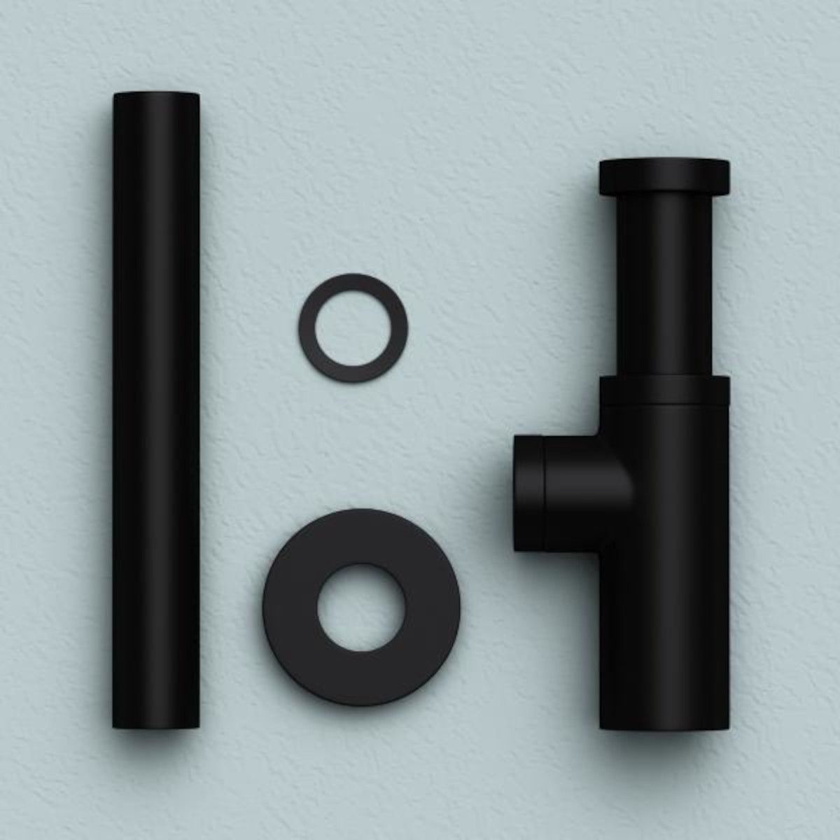 Siphon EGO-S05 Black, exklusives Design, Edelstahl