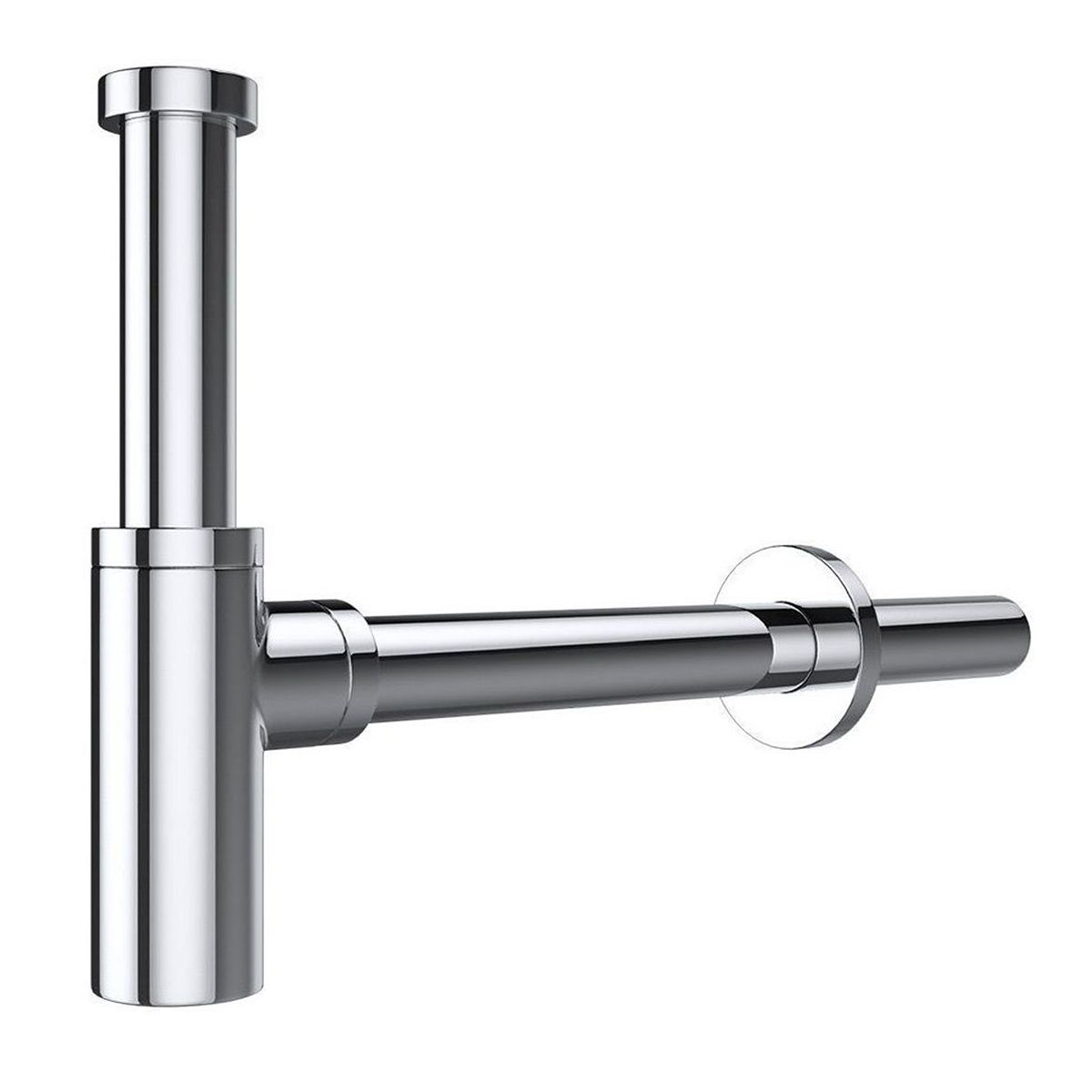 Siphon EGO-S05, besonderes Design, Edelstahl, Chrom-Finish