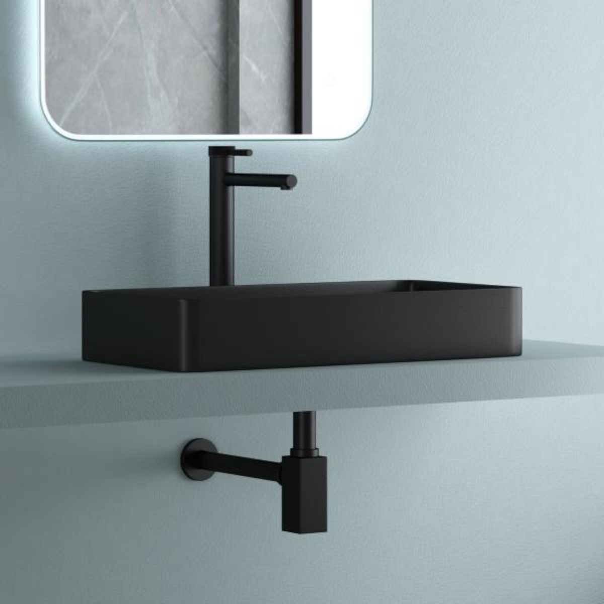 Siphon EGO-S06 Black, besonderes Design, Edelstahl