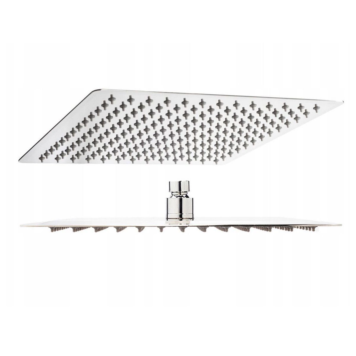 EGO Z1 Duschsystem, Unterputzmontage, Unterputz-Thermostatarmatur, Regendusche 30x30 cm