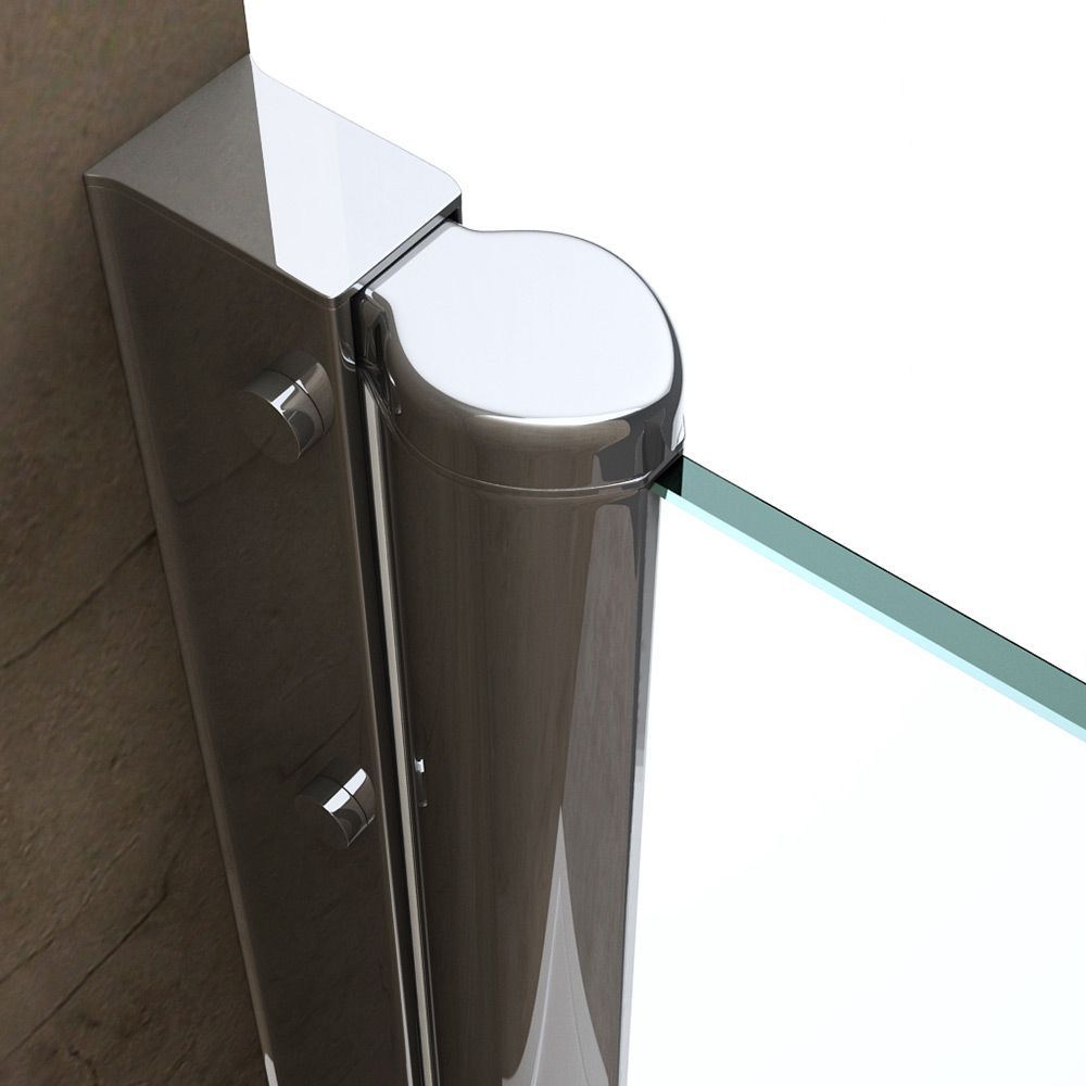 Duschtür EGO-266, Schiebetür, Nano-Beschichtung, Breiten zwischen 70 und 100 cm, 6 mm ESG-Glas