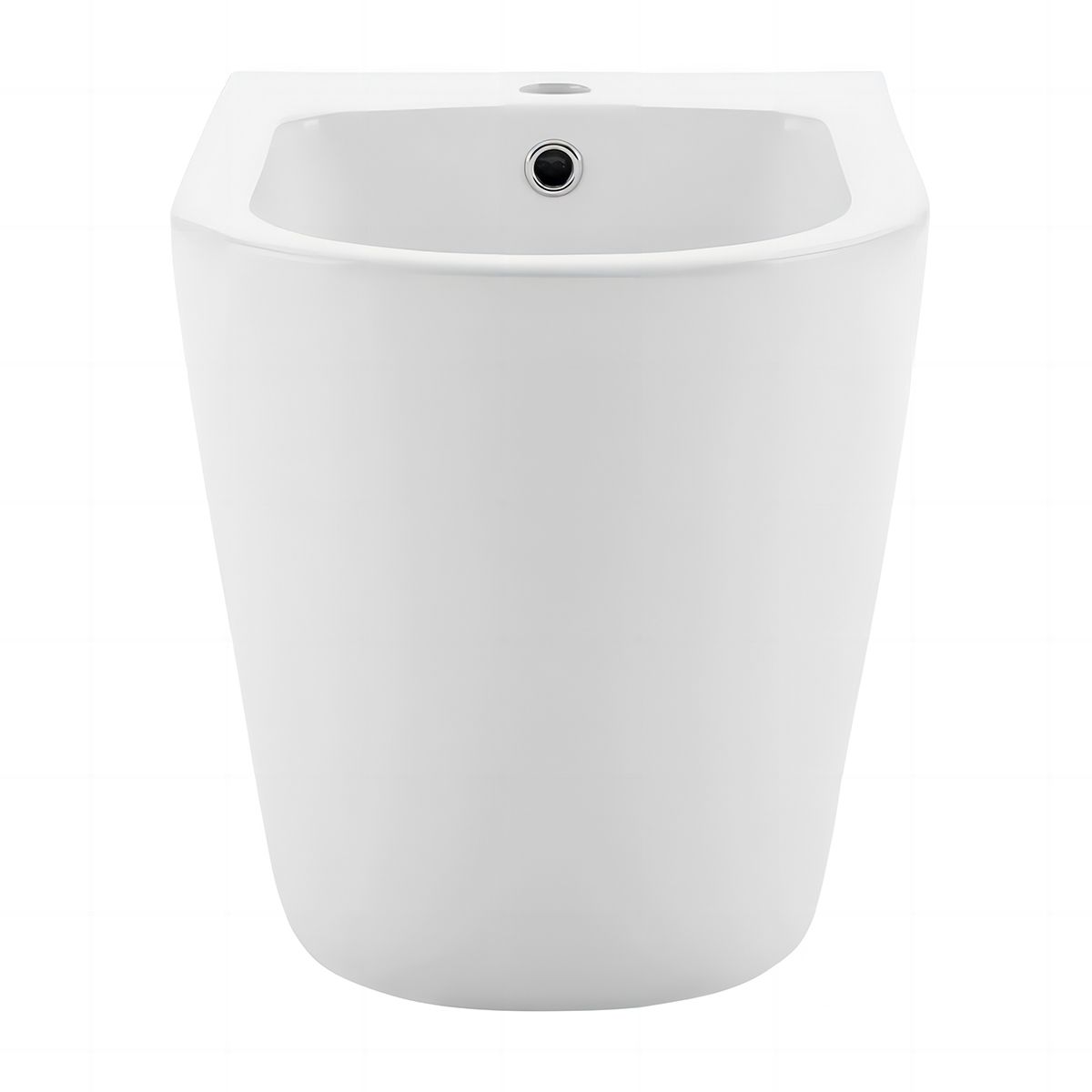 Bidet EGO Galo, Weiß, 55x36 cm, Bodenmontage, mit Überlauf