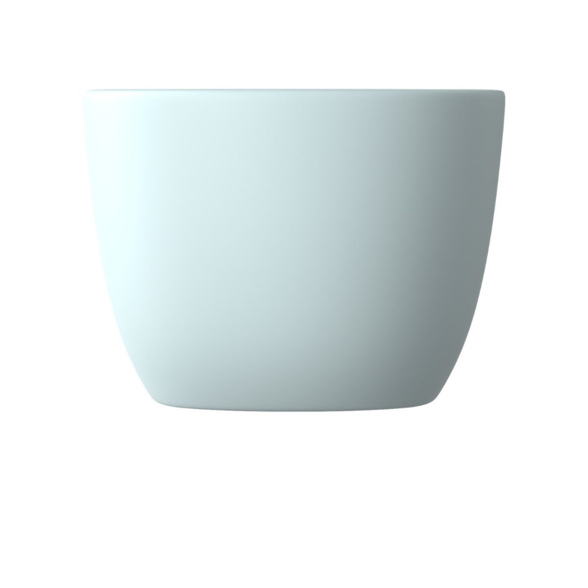 Bidet EGO Michael, 49x36 cm, Blau, Power Colour, halb-matt, Wandmontage, mit Überlauf