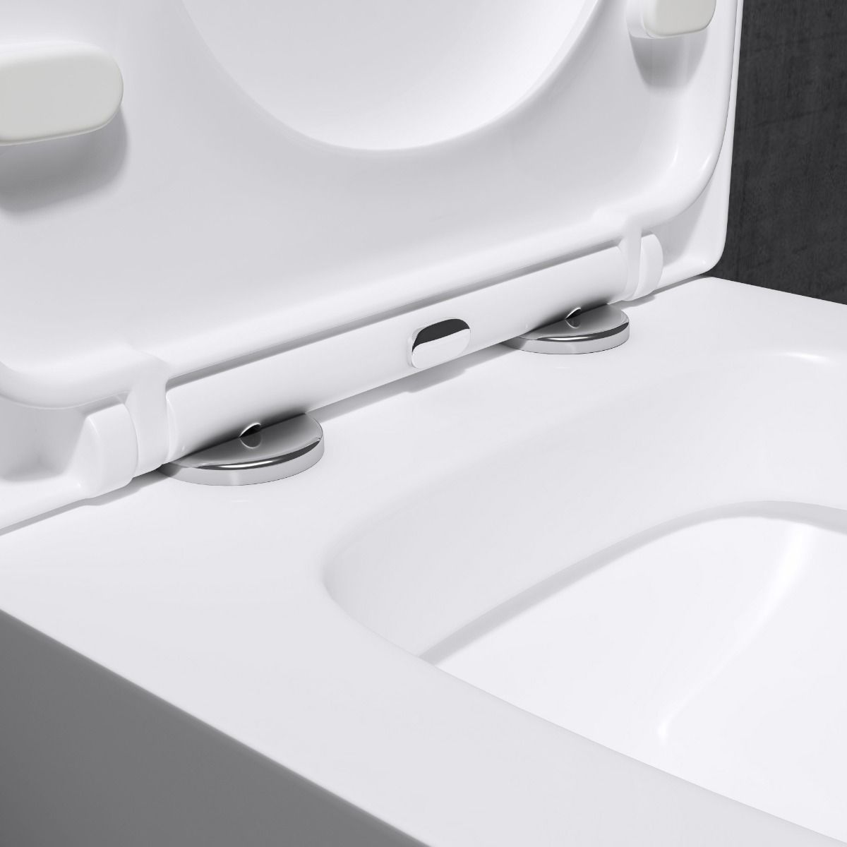 WC-Becken EGO-106, wandhängend, inkl. Duroplast-WC-Sitz