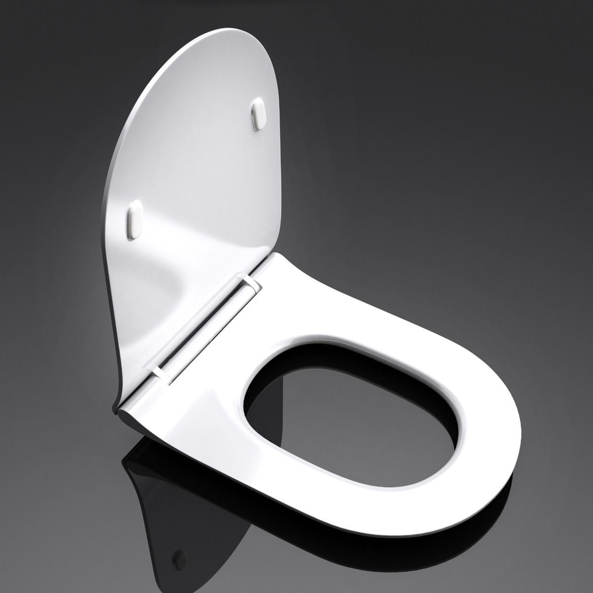 WC-Becken EGO-304T, bodenstehend, Silent-Close-Sitz, Sanitärkeramik