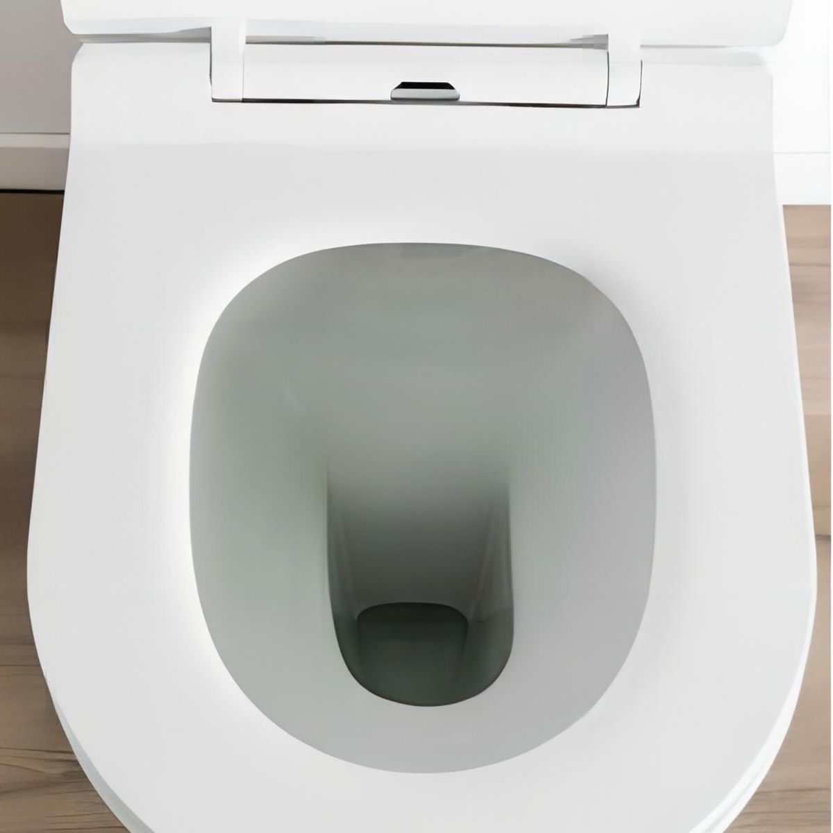 Toilettenschüssel EGO Dario, Rimless, Tank inklusive, 2-St., Weiß glänzend, Bodenmontage, Duroplast Slim Soft-Close-Deckel inkl.