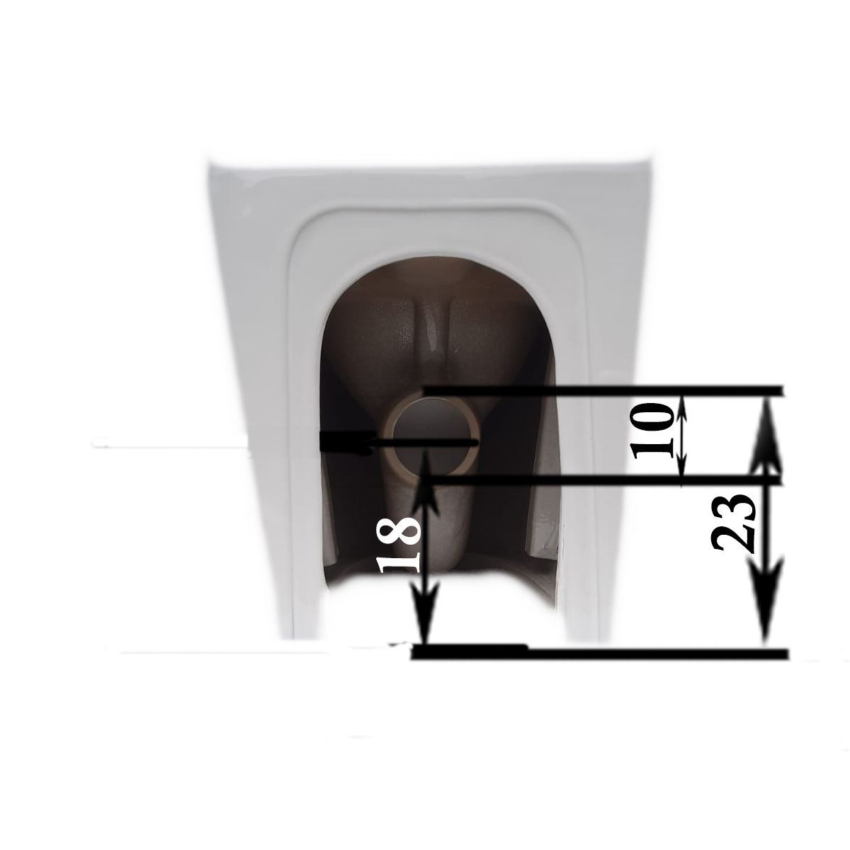 Toilettenschüssel EGO Dario Rimless inkl. Spülkasten, 2 Teile, Mattschwarz Power Color Bodenmontage Duroplast Slim Soft-Close-Abdeckung