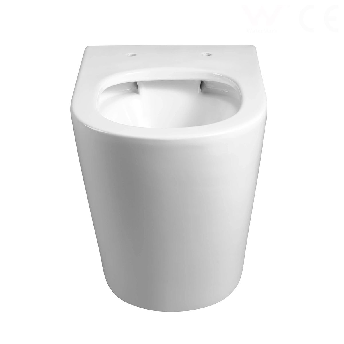 Toilettenschüssel EGO Galo, Rimless, Weiß, 56x36 cm Bodenmontage, Duroplast Slim Soft-Close Abdeckung inklusive
