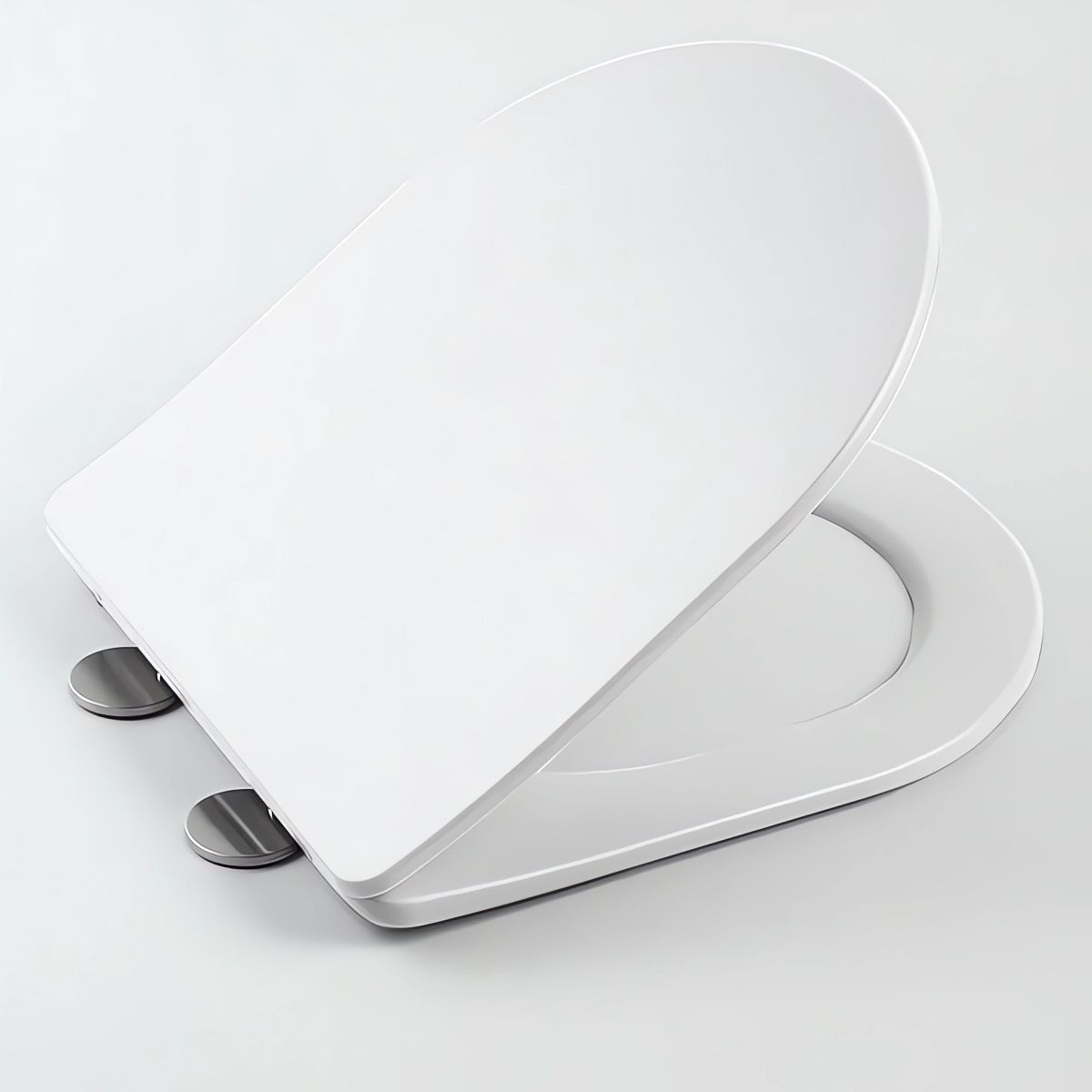 Toilettenschüssel EGO Galo, Rimless, Weiß, 56x36 cm Bodenmontage, Duroplast Slim Soft-Close Abdeckung inklusive