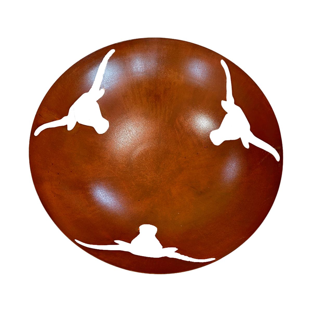 Feuerstelle, 80 x H 40 cm, 2,5 mm Cortenstahl, Toro